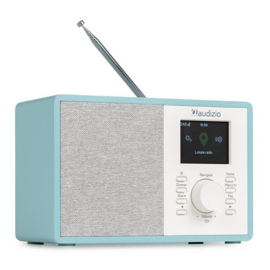 Radio Audizio Cosa 30W RMS WiFi Bluetooth 5.2 DAB+ FM Despertador