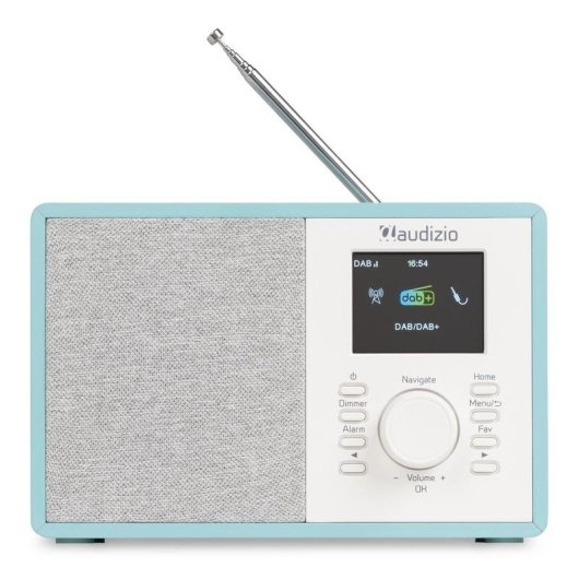 Radio Audizio Cosa 30W RMS WiFi Bluetooth 5.2 DAB+ FM Despertador