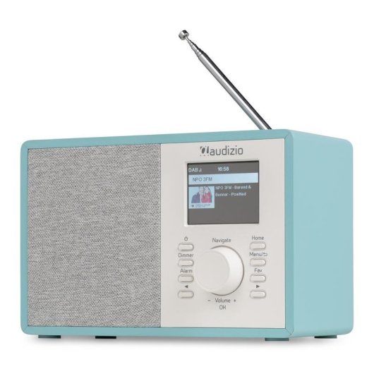 Radio Audizio Cosa 30W RMS WiFi Bluetooth 5.2 DAB+ FM Despertador