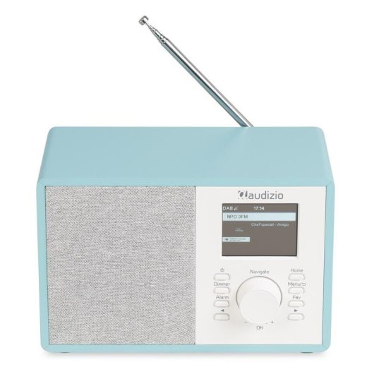 Radio Audizio Cosa 30W RMS WiFi Bluetooth 5.2 DAB+ FM Despertador