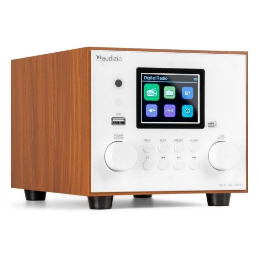Radio Audizio Vieste 60W RMS DAB+ FM Bluetooth Subwoofer USB