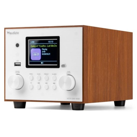 Radio Audizio Vieste 60W RMS DAB+ FM Bluetooth Subwoofer USB