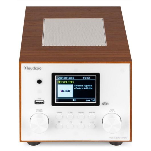 Radio Audizio Vieste 60W RMS DAB+ FM Bluetooth Subwoofer USB