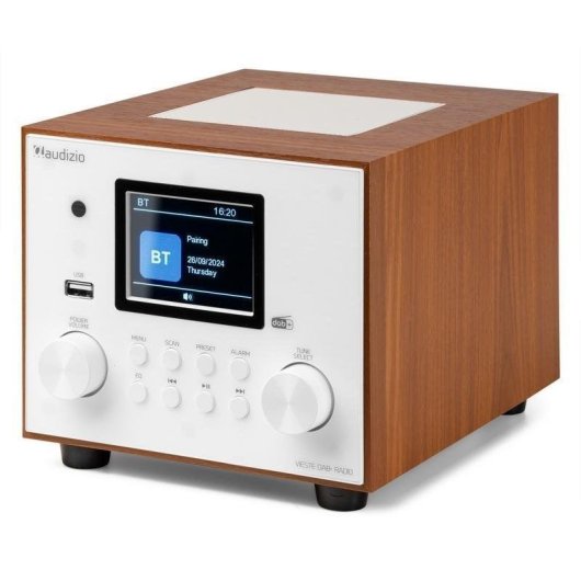 Radio Audizio Vieste 60W RMS DAB+ FM Bluetooth USB Subwoofer