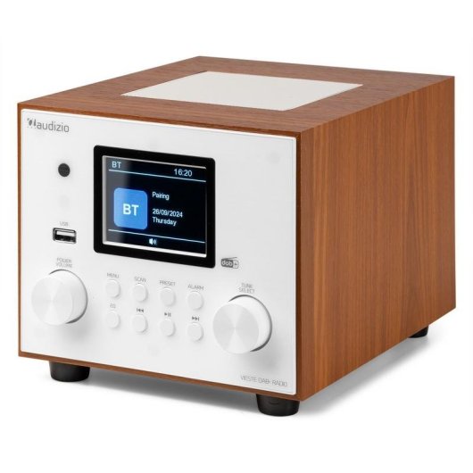 Radio Audizio Vieste 60W RMS DAB+ FM Bluetooth Subwoofer USB