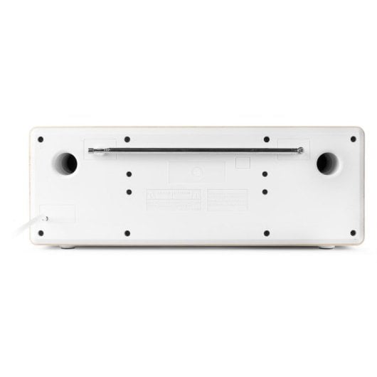 Microcadena Audizio Prato 60W RMS DAB+/FM Bluetooth CD USB AUX Blanco