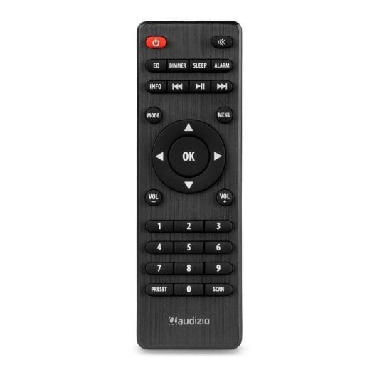 Radio Audizio Genua-BK DAB+ FM Bluetooth USB con pantalla 2,8" y mando