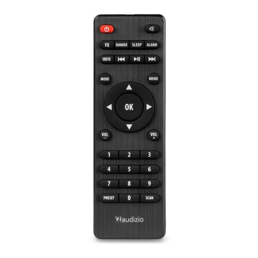 Radio Audizio Genua 2,8" DAB+ FM Bluetooth USB Mando a distancia