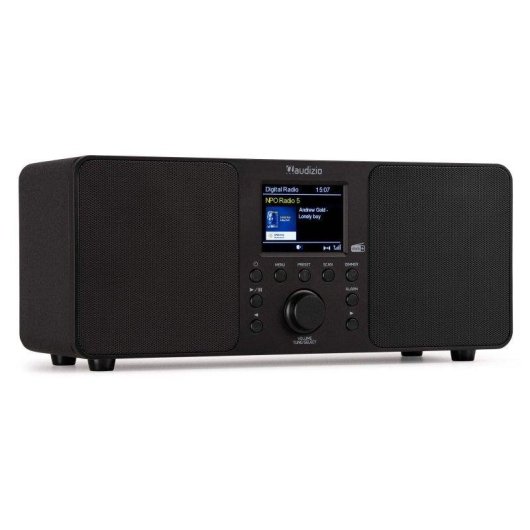 Radio Audizio Genua 2,8" DAB+ FM Bluetooth USB Mando a distancia