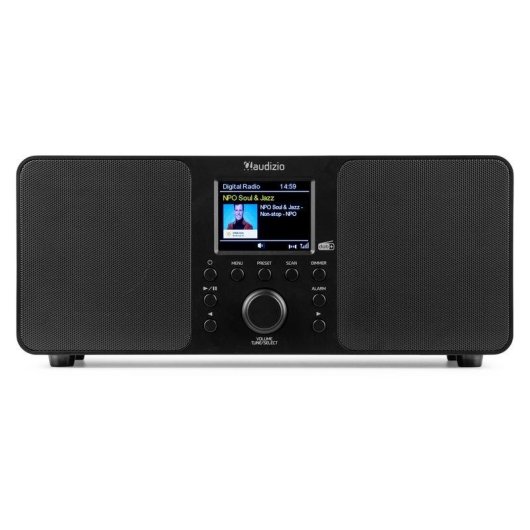 Radio Audizio Genua 2,8" DAB+ FM Bluetooth USB Mando a distancia