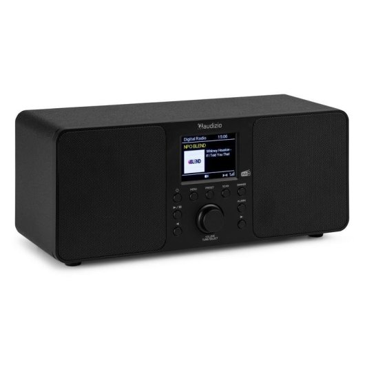 Radio Audizio Genua 2,8" DAB+ FM Bluetooth USB Mando a distancia
