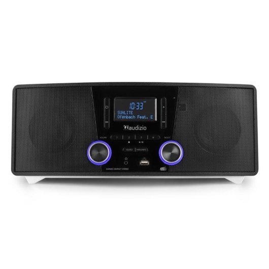 Radio Audizio Cannes 120W RMS Bluetooth 5.0 CD MP3 USB DAB+ FM