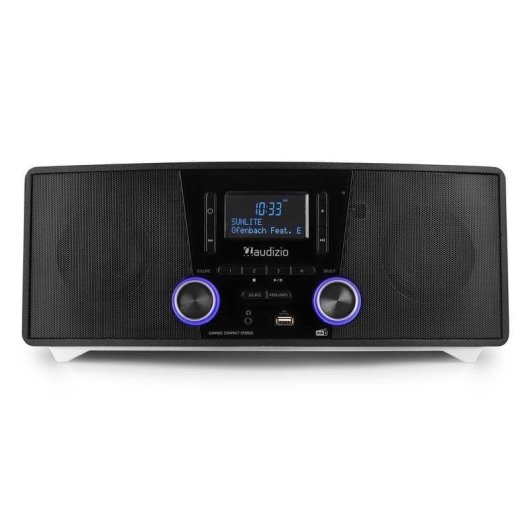 Radio Audizio Cannes 120 W RMS Bluetooth 5.0 CD DAB+ FM
