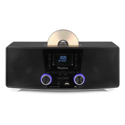 Radio Audizio Cannes 120W RMS Bluetooth 5.0 CD MP3 USB DAB+ FM