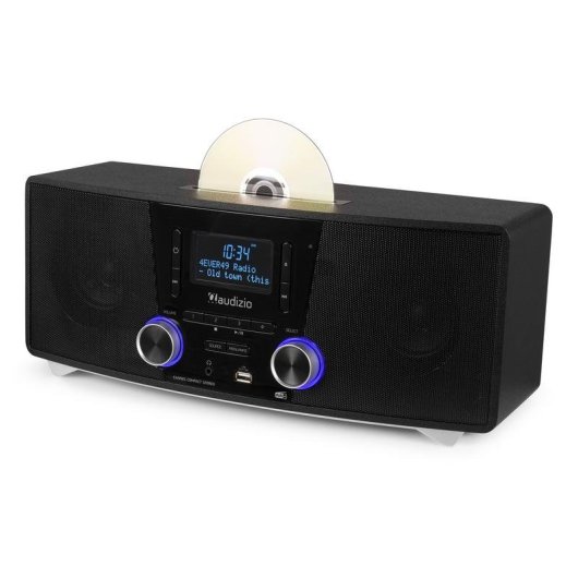 Radio Audizio Cannes 120W RMS Bluetooth 5.0 CD MP3 USB DAB+ FM