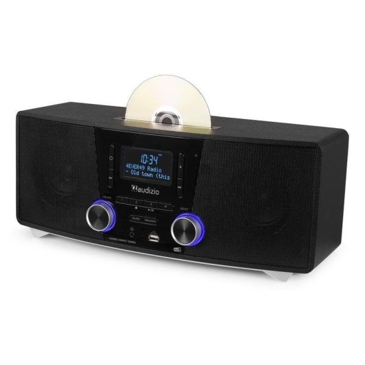 Radio Audizio Cannes 120 W RMS Bluetooth 5.0 CD DAB+ FM