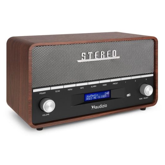 Radio Audizio Corno 60W RMS Bluetooth 5.0 FM/DAB+ Portátil Alarma