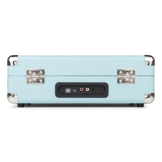 Tocadiscos Audizio RP116BL Bluetooth AUX USB para MP3 Tracción por correa, azul