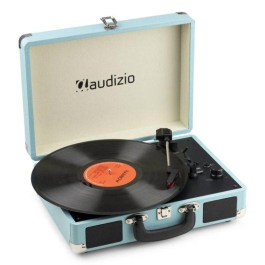 Tocadiscos Audizio RP116BL Bluetooth 3 velocidades Digitalización USB