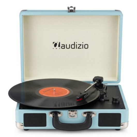 Tocadiscos Audizio RP116BL Bluetooth 3 velocidades Digitalización USB