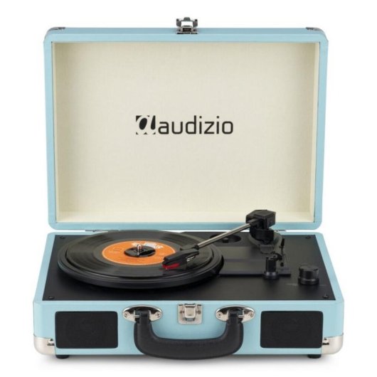Tocadiscos Audizio RP116BL Bluetooth 3 velocidades Digitalización USB
