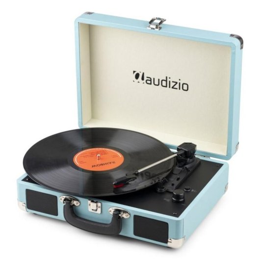 Tocadiscos Audizio RP116BL Bluetooth 3 velocidades Digitalización USB