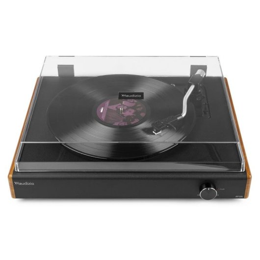 Tocadiscos Audizio RP335 80W RMS Bluetooth USB Grabación MP3 Madera