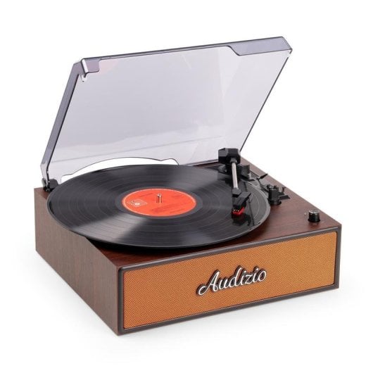 Tocadiscos Audizio Reno-CO Bluetooth Altavoces Integrados 3 Velocidades