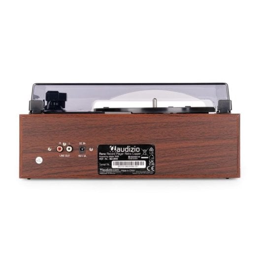 Tocadiscos Audizio Reno-CO Bluetooth Altavoces Integrados 3 Velocidades