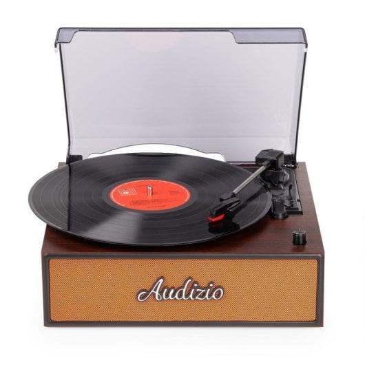 Tocadiscos Audizio Reno-CO Bluetooth Altavoces Integrados 3 Velocidades