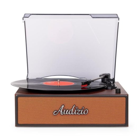 Tocadiscos Audizio Reno-CO Bluetooth Altavoces Integrados 3 Velocidades