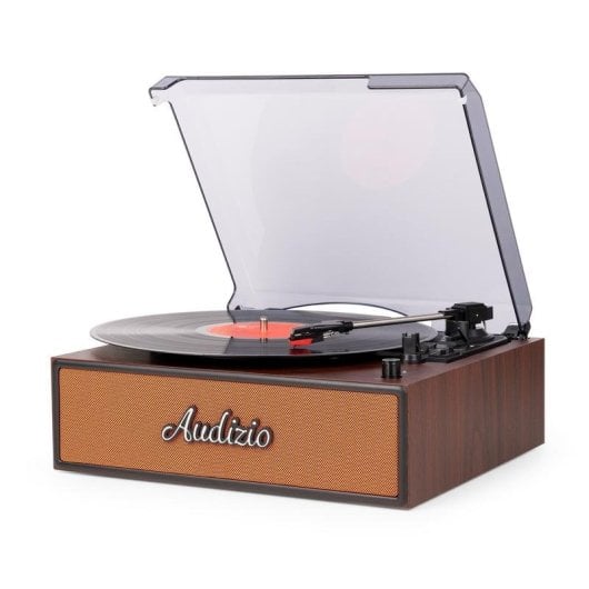 Tocadiscos Audizio Reno-CO Bluetooth Altavoces Integrados 3 Velocidades