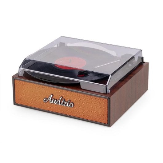 Tocadiscos Audizio Reno-CO Bluetooth Altavoces Integrados 3 Velocidades