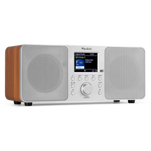 Radio Audizio Genua AL 50W RMS DAB+/FM Bluetooth Mando a distancia