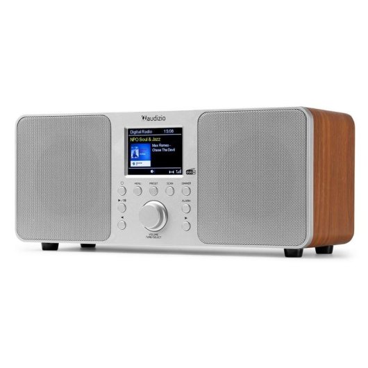 Radio Audizio Genua AL 50W RMS DAB+/FM Bluetooth Mando a distancia