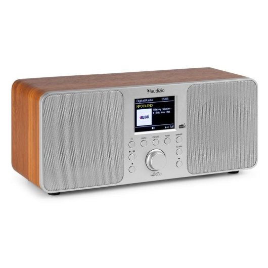 Radio Audizio Genua AL 50W RMS DAB+/FM Bluetooth Mando a distancia