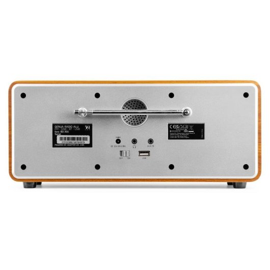 Radio Audizio Genua AL 50W RMS DAB+/FM Bluetooth Mando a distancia