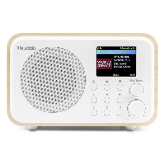 Radio Audizio Vicenza 30W RMS FM DAB+ Internet Bluetooth 5.0 Batería