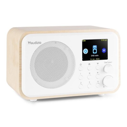 Radio Audizio Vicenza 30W RMS FM DAB+ Internet Bluetooth 5.0 Batería