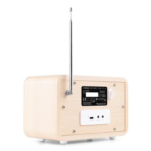 Radio Audizio Vicenza 30W RMS Internet DAB+ FM Bluetooth con batería