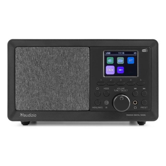 Radio Audizio Padova 40W RMS Bluetooth 5.0 FM/DAB+ USB MP3 Mando