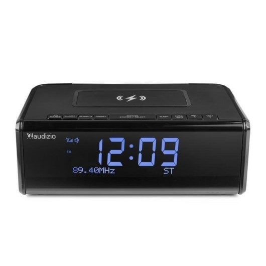 Radio reloj Audizio Cuneo Bluetooth DAB+ FM con carga Qi