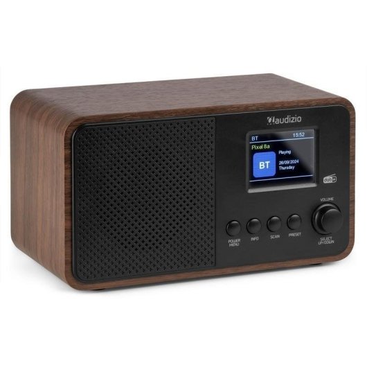 Radio Audizio Avio WD 30W RMS DAB+/FM Bluetooth USB TFT