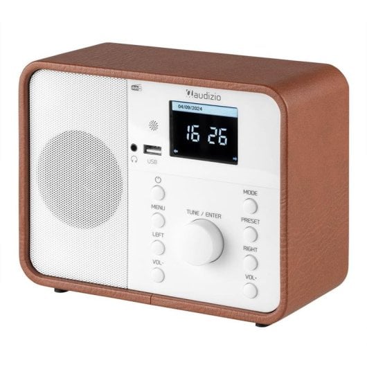 Radio Audizio Nardo 40W RMS DAB+ FM Internet Bluetooth USB Blanco