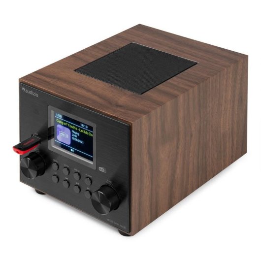 Radio Audizio Vieste 60W RMS DAB+ FM Bluetooth Subwoofer Mando