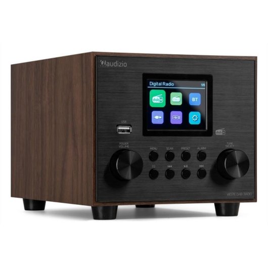 Radio Audizio Vieste 60W RMS DAB+ FM Bluetooth Subwoofer Mando