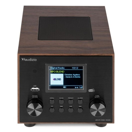 Radio Audizio Vieste 60W RMS DAB+ FM Bluetooth Subwoofer Mando
