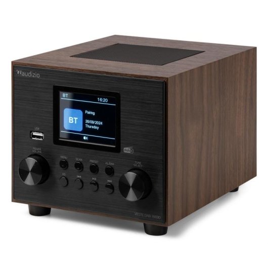 Radio Audizio Vieste 60W RMS DAB+ FM Bluetooth Subwoofer Mando