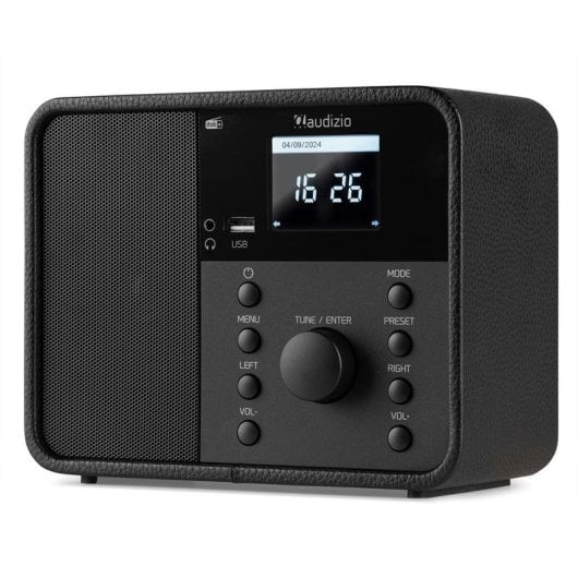 Radio Audizio Nardo 40W RMS DAB+ Internet Bluetooth USB Negro