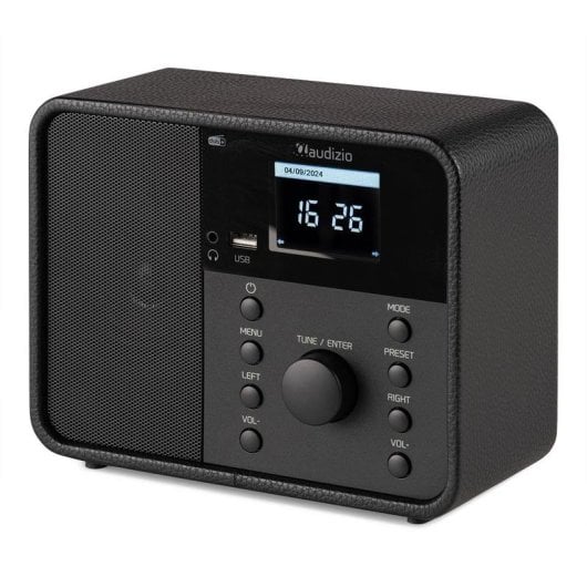 Radio Audizio Nardo 40W RMS DAB+ Internet Bluetooth USB Negro